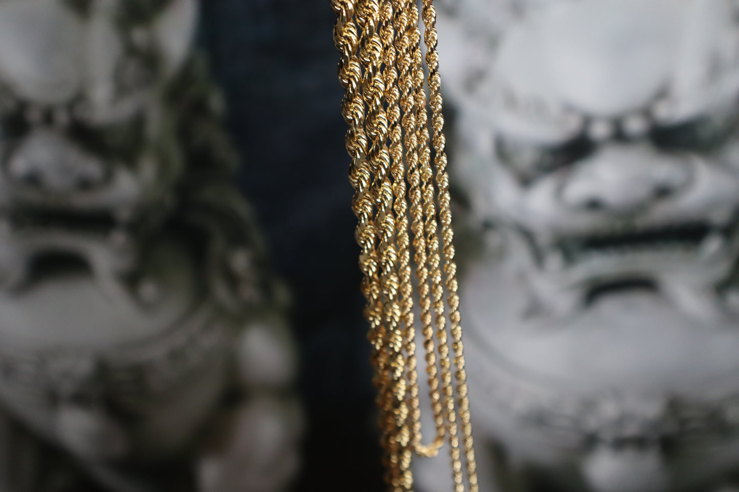 18kt Rope Chains