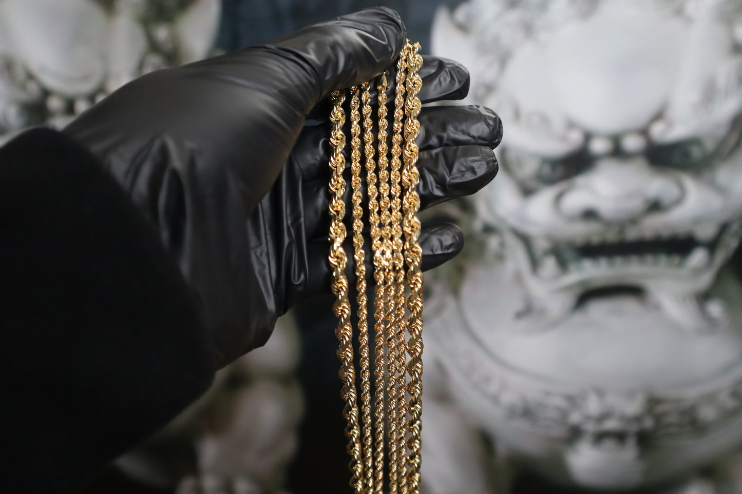 18kt Rope Chains